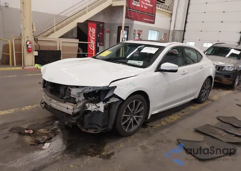 2018 Acura Tlx Tech Pkg from USA, damaged, VIN 19UUB3F5XJA001606